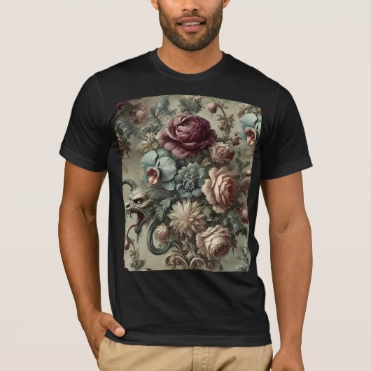 Spellhound – ゴシック ウェアラブル アート tシャツ (正面)