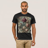 Spellhound – ゴシック ウェアラブル アート tシャツ (正面フル)