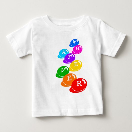 Spelling Beansのカスタマイズ ベビーTシャツ (正面)