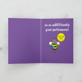 Spelling Beeおめでとう カード (内部)