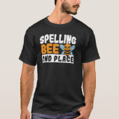 Spelling Bee 2nd Place School Spelling Bee Tシャツ (正面)