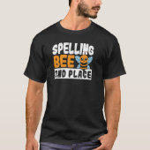 Spelling Bee 2nd Place School Spelling Bee Tシャツ (正面)