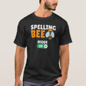 Spelling Bee Game Competitive Spelling  Spelling B Tシャツ (正面)