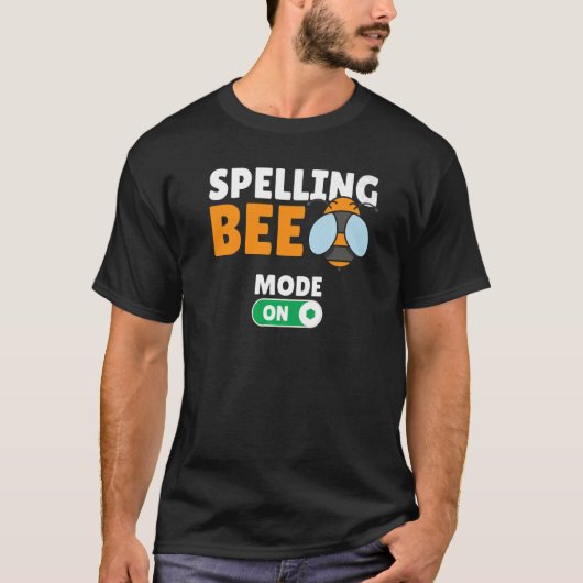 Spelling Bee Game Competitive Spelling  Spelling B Tシャツ (正面)