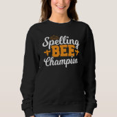 Spelling Bee Winnner Spell Words Spelling Bee Cham スウェットシャツ (正面)