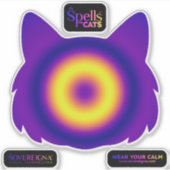 Spells for Cats: Curious Kitty (Activation) シール (正面)