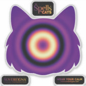 Spells for Cats: Shy Kitty (Soothing) シール (正面)