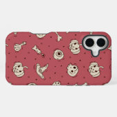 Spells & Skeletons Halloween Phone Case iPhoneケース (裏面横)