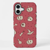 Spells & Skeletons Halloween Phone Case iPhoneケース (裏面)