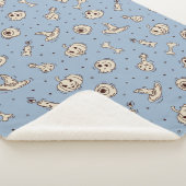 Spells & Skeletons Halloween Sherpa Blanket シェルパブランケット (3/4)