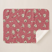 Spells & Skeletons Halloween Sherpa Blanket シェルパブランケット (正面(横))