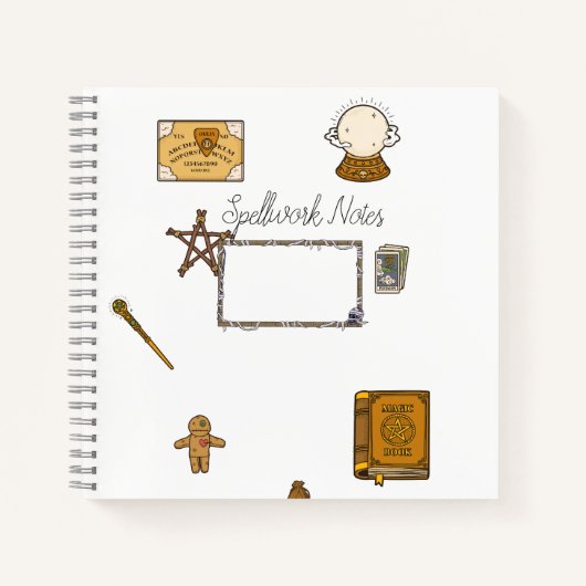 Spellwork Notes Journal ノートブック (正面)