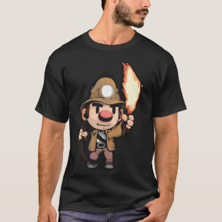 Spelunky男ステッカー.png Tシャツ