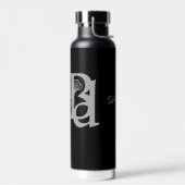 SPENDERウォーターボトルトレンドブラックパウダー抽象芸術 ウォーターボトル (左面)