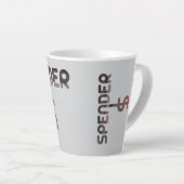 SPENDERラテマグ抽象芸術トレンドインテリアデコール カフェラテマグ (右アングル)