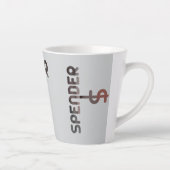 SPENDERラテマグ抽象芸術トレンドインテリアデコール カフェラテマグ (右)