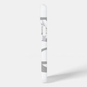 SPENDER iPhoneケーストレンド抽象芸術ブラックパウダー Case-Mate iPhoneケース (裏面 / 左)