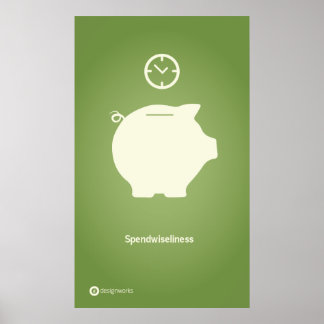 Spendwisoriesのポスター18" x 30" ポスター