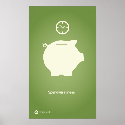Spendwisoriesのポスター18" x 30" ポスター (正面)