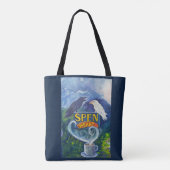 SpenHeart，スペナード，アンカレッジアイコントートバッグ トートバッグ (裏面)