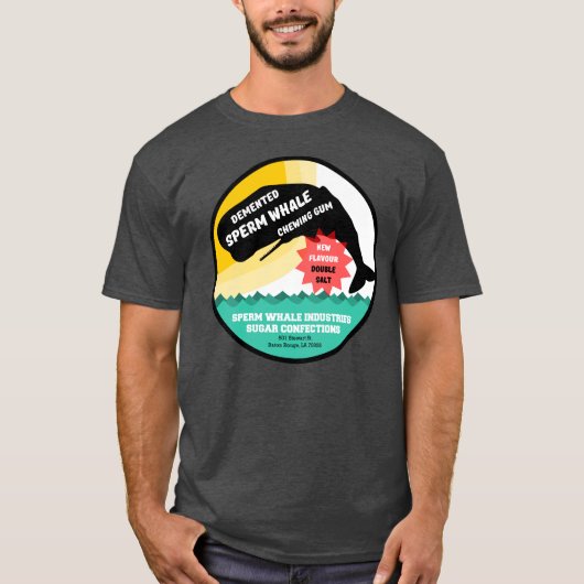 Sperm Whale Chewing Gum Tシャツ (正面)