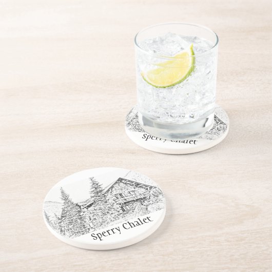 Sperryのシャレーの記念するコースター コースター (側面)