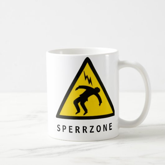 SPERRZONE コーヒーマグカップ (右)