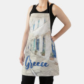 Spetses Greece Apron – Traditional Greek Island エプロン (インサイチュ)