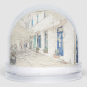 Spetses Greece Traditional Street Scene  (正面)