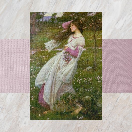 Spettinata Dal Vento by John William Waterson ジグソーパズル