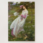 Spettinata Dal Vento by John William Waterson ジグソーパズル (縦)