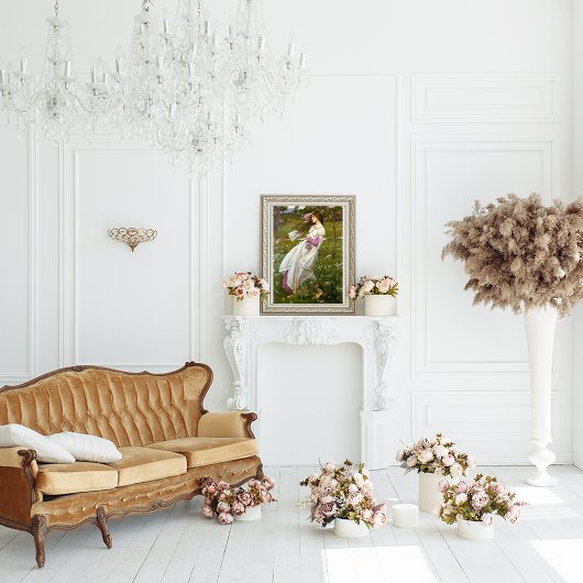 Spettinata Dal Vento by John William Waterson フォトプリント