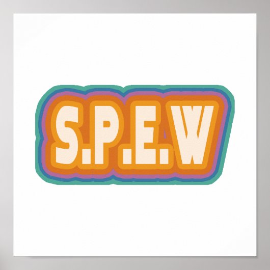 SPEWエルフィッシュプロモーション協会 ポスター (正面)