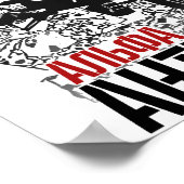 Speznas ALFA反ロシアのテロ集団ポスター ポスター (角)