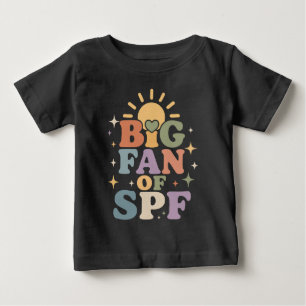 SPF大好き 夏の日焼け対策 ベビーTシャツ
