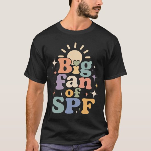 SPF大好き 夏の紫外線対策 Tシャツ (正面)