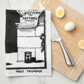 SPGBの図書館9人のSocialismの(1920年の)パンフレットカバー無し キッチンタオル (四つ折り)