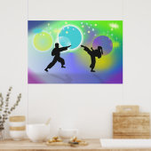Spheres of Martial Arts poster ポスター (キッチン)