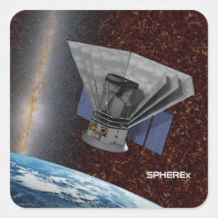 SPHEREx銀河系ハンター宇宙船 スクエアシール