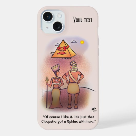 Sphinxケース – メイトiPhone 15プラスケース iPhoneケース (裏面)
