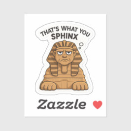 Sphinx伝説的プレミアムビニールステッカー シール