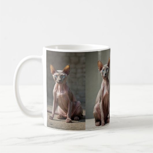 sphinx cat コーヒーマグカップ (左)