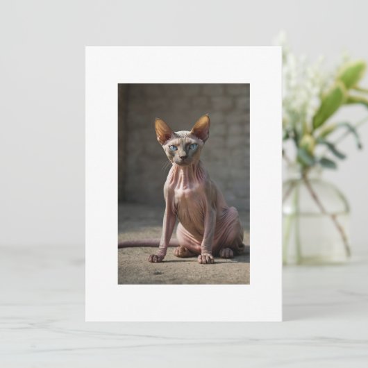 sphinx cat 招待状 (スタンド正面)