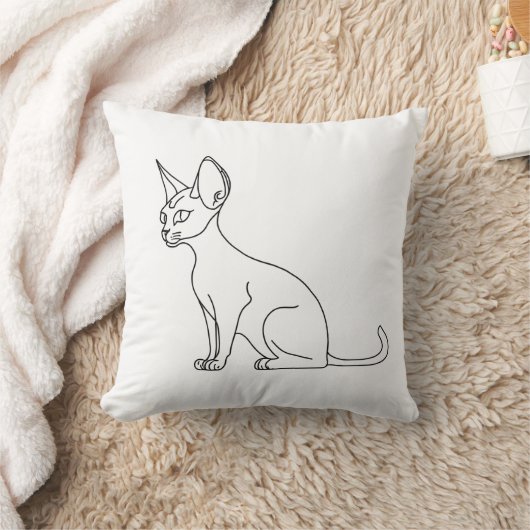 sphinx draw cushion クッション (ブランケット)