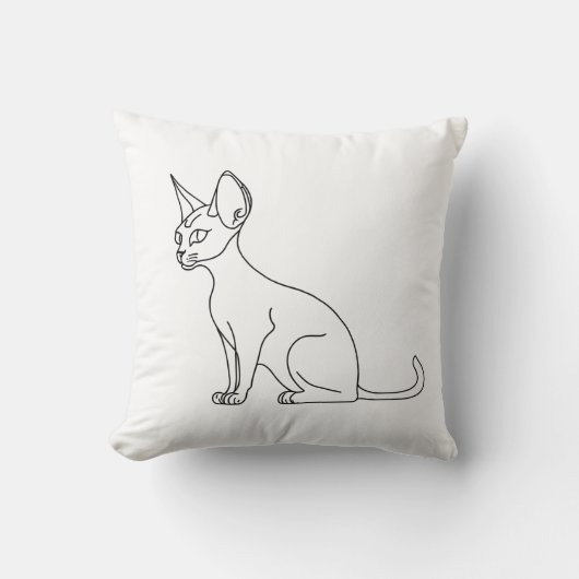 sphinx draw cushion クッション (正面)