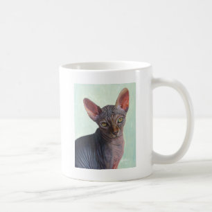Sphynxのスフィンクス猫猫Sunitha コーヒーマグカップ