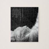 Sphynxの伝説(白黒) ジグソーパズル (縦)