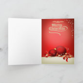 Sphynxの子ネコのクリスマスカード シーズンカード (内部)