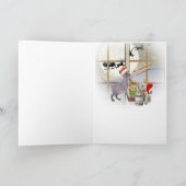 Sphynxの子ネコはサンタカードで信じます シーズンカード (内部)