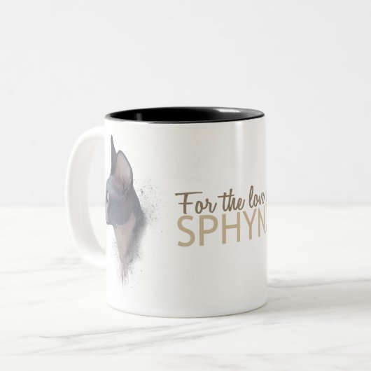 SPHYNXの愛のため ツートーンマグカップ (正面左)